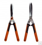 21-7/8" WAVY HEDGE SHEARS W/ADJUSTABLE KNOB