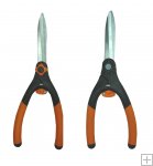 17" STRAIGHT HEDGE SHEARS W/ADJUSTABLE KNOB